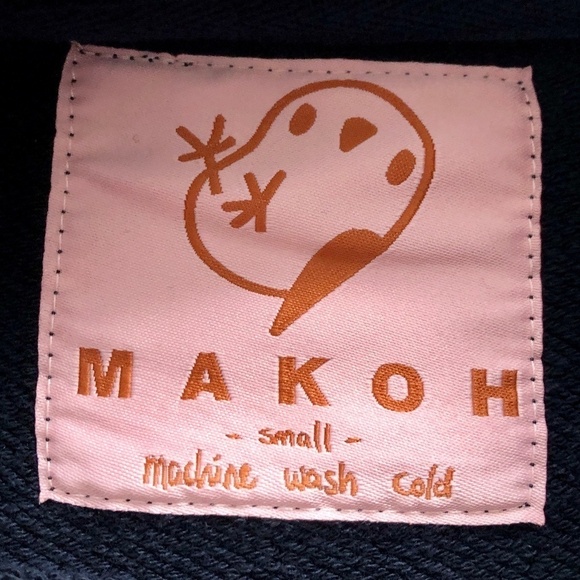 MakoHouse, Cropped, Goodnight, Sleepy, Navy, Crewneck, Sweatshirt, Size S, NWOT - Picture 11 of 11